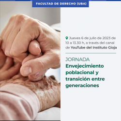 Envejecimiento poblacional y transición entre generaciones