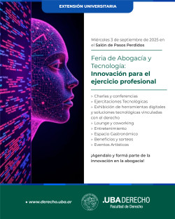 Feria de Abogacía y Tecnología: Innovación para el ejercicio profesional