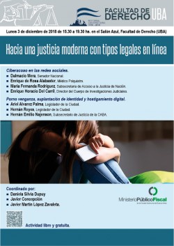 Hacia una justicia moderna con tipos legales en línea