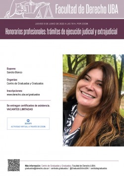 Honorarios profesionales: trámites de ejecución judicial y extrajudicial