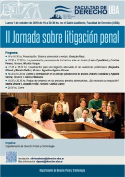 II Jornada sobre litigación penal
