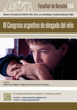 III Congreso argentino de abogado del niño