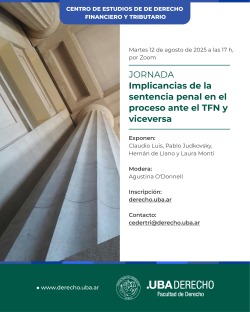 Implicancias de la sentencia penal en el proceso ante el TFN y viceversa