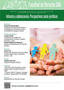 Infancia y adolescencia. Perspectivas socio-jurídicas 