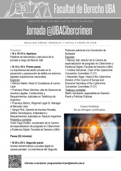 Jornada @UBACibercrimen