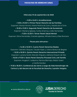Jornadas a 10 años de la entrada en vigor del Código Civil y Comercial de la Nación