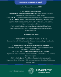 Jornadas a 10 años de la entrada en vigor del Código Civil y Comercial de la Nación