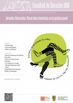 Jornadas de debate a propósito del día internacional de la eliminación de la violencia contra la mujer
