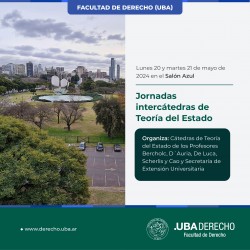 Jornadas intercátedras de Teoría del Estado