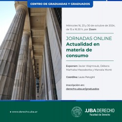 Jornadas online "Actualidad en materia de Consumo"