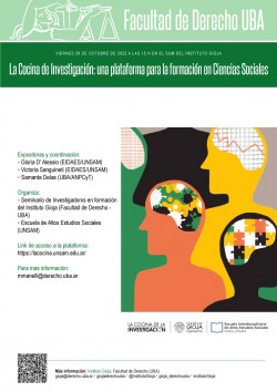 La Cocina de Investigación: una plataforma para la formación en Ciencias Sociales