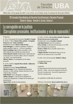 La corrupción en la justicia (Corruptelas procesales, institucionales y vías de reparación)