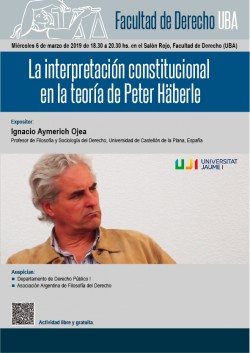La interpretación constitucional en la teoría de Peter Häberle