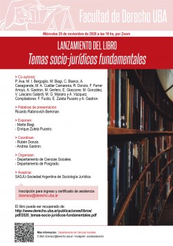 Lanzamiento del libro <i>Temas socio-jurídicos fundamentales</i>