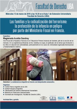 Las familias y la radicalización del terrorismo: la protección de la infancia en peligro por parte del Ministerio Fiscal en Francia