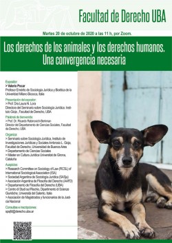 Los derechos de los animales y los derechos humanos. Una convergencia necesaria