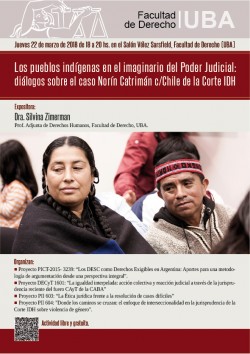 Los pueblos indígenas en el imaginario del Poder Judicial: diálogos sobre el caso Norín Catrimán c/ Chile de la CIDH
