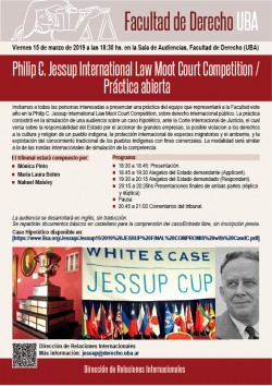 Philip C. Jessup International Law Moot Court Competition / Práctica abierta