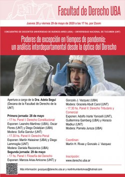 Poderes de excepción en tiempos de pandemia: un análisis interdepartamental desde la óptica del Derecho