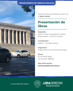 Presentación de libros