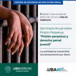 Prisión perpetua y derecho penal juvenil