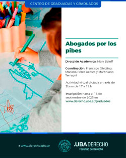 Programa "Abogados por los pibes"