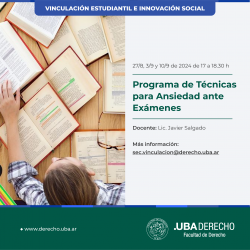 Programa de Técnicas para Ansiedad ante Exámenes