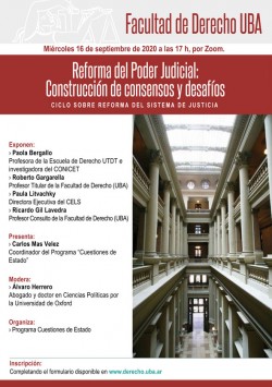 Reforma del Poder Judicial: Construcción de consensos y desafíos