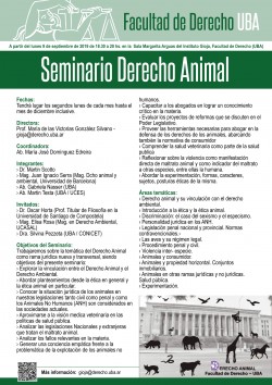 Seminario sobre Derecho Animal