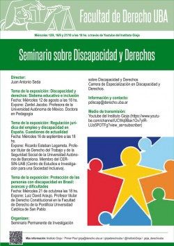 Seminario sobre Discapacidad y Derechos