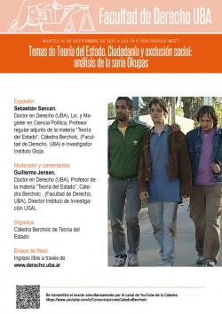 Temas de Teoría del Estado. Ciudadanía y exclusión social: análisis de la serie <i>Okupas</i>