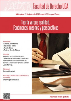 Teoría versus realidad. Fenómenos, razones y perspectivas