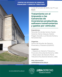 Tratamiento en el Impuesto a las Ganancias de inversiones productivas, software transfronterizo y gastos por vehículos