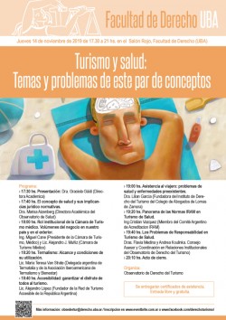 Turismo y salud: Temas y problemas de este par de conceptos
