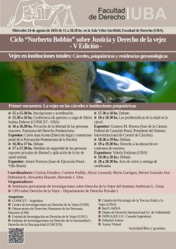 Vejez en instituciones totales. Cárceles, psiquiátricos y residencias gerontológicas