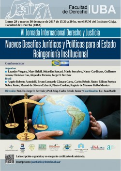 VI Jornada Internacional Derecho y Justicia
