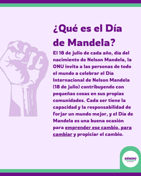 18 de julio - Día Internacional de Nelson Mandela