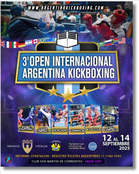 3° Open Internacional Argentina Kickboxing