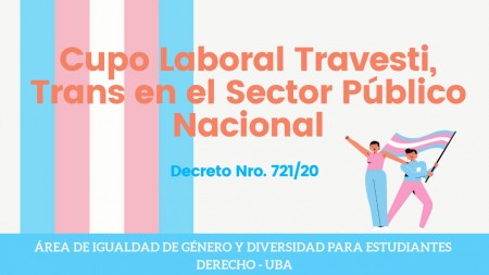 Cupo laboral de travestis, transexuales y transgénero