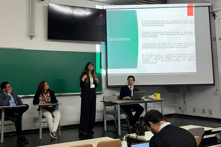 Delfina Vila Moret representó al CeDAF en conferencia internacional de la Universidad de San Pablo
