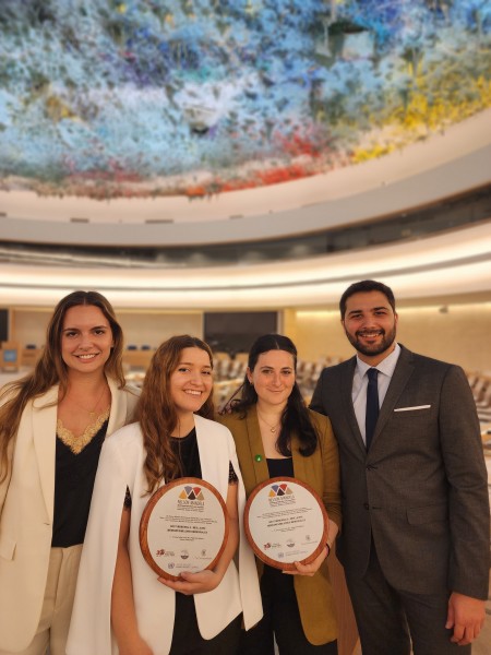 Excelente desempeño del equipo de la Facultad de Derecho en la 15va edición de la Nelson Mandela World Moot Court Competition