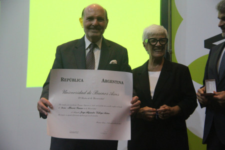 Los protagonistas del juicio a las Juntas recibieron el título de Doctor Honoris Causa de la UBA