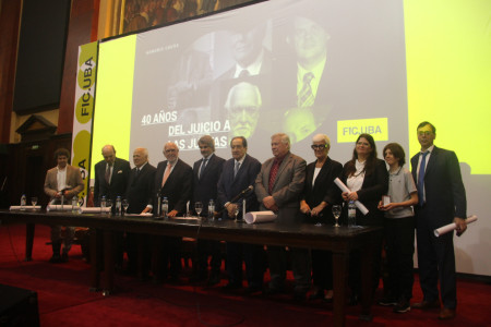 Los protagonistas del juicio a las Juntas recibieron el título de Doctor Honoris Causa de la UBA