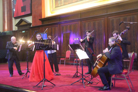 Pilar Policano se presentó en el Ciclo de Grandes Conciertos