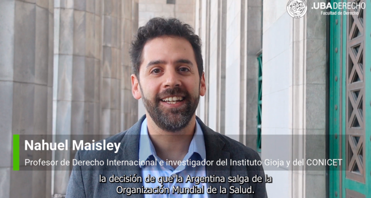 Problemas jurídicos de la decisión de la Argentina de salir de la OMS