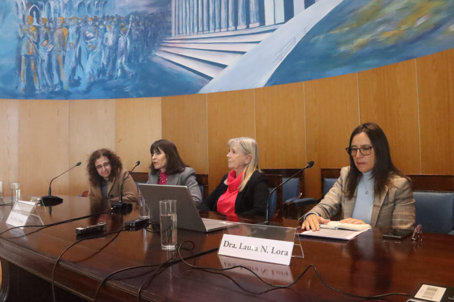 Mary Beloff, Luciana Scotti, Silvia Nonna y Laura Lora