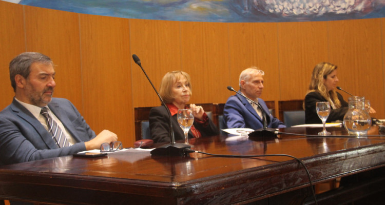 Alejandro Verdaguer, Ángela Ledesma, Leonardo Lubel y Romina Soledad Moreno