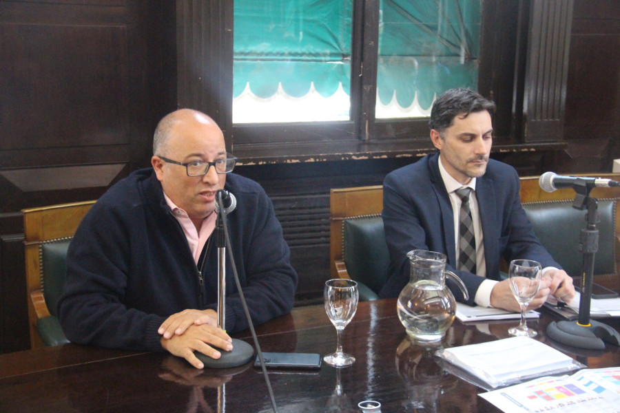 Oscar Zoppi y Sebastián Schimmel