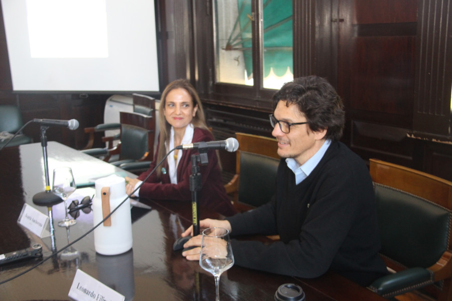 Beatriz Anchorena y Leonardo Filippini