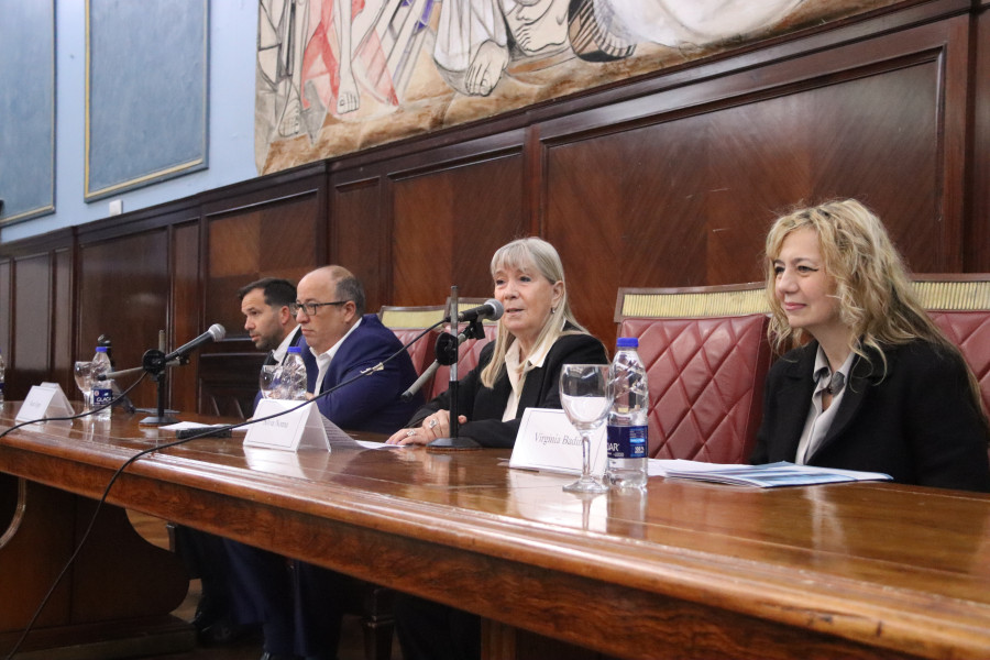 Ariel Cattaneo, Oscar Zoppi, Silvia Nonna y Virginia Badino